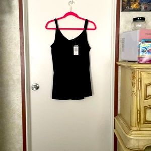 Black tank size 2X new with tags